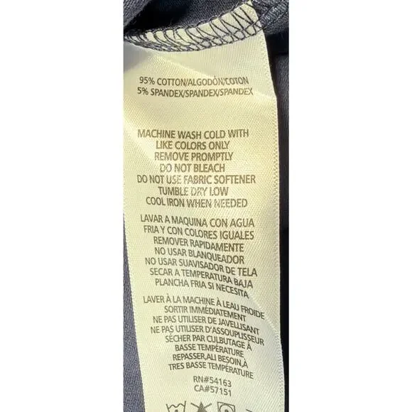 Tommy Hilfiger Sport Women's Embroidered Logo Crewneck T-Shirt Navy M NWT - Picture 8 of 9